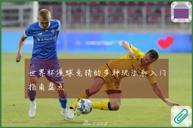 世界杯滚球竞猜的多种玩法和入门指南盘点