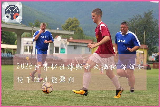 2026世界杯让球赔率大揭秘 你该如何下注才能盈利